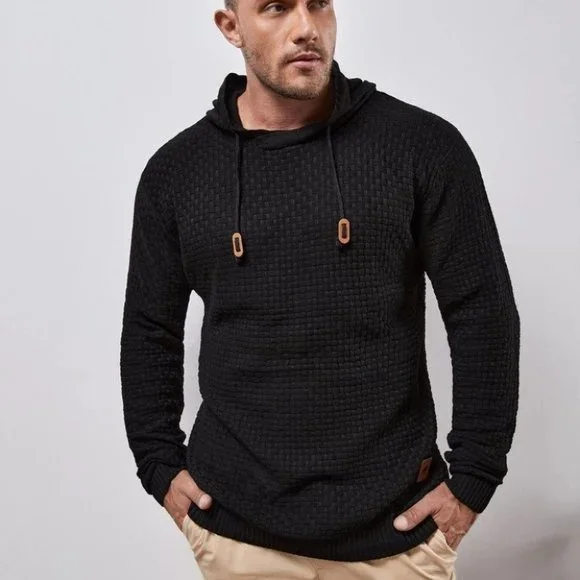 Black Mens Sweater - Picture 1 of 5